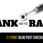 21 Point Blog Post Checklist