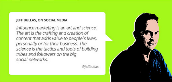 Jeff Bullas on influencer marketing