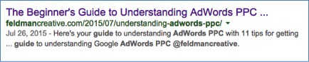 Understanding AdWords