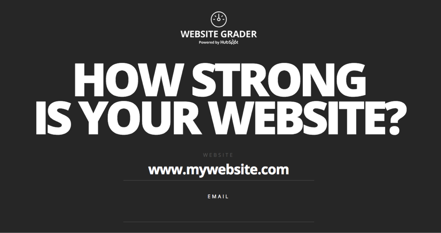Website grader