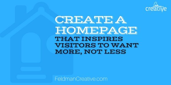 Create a homepage