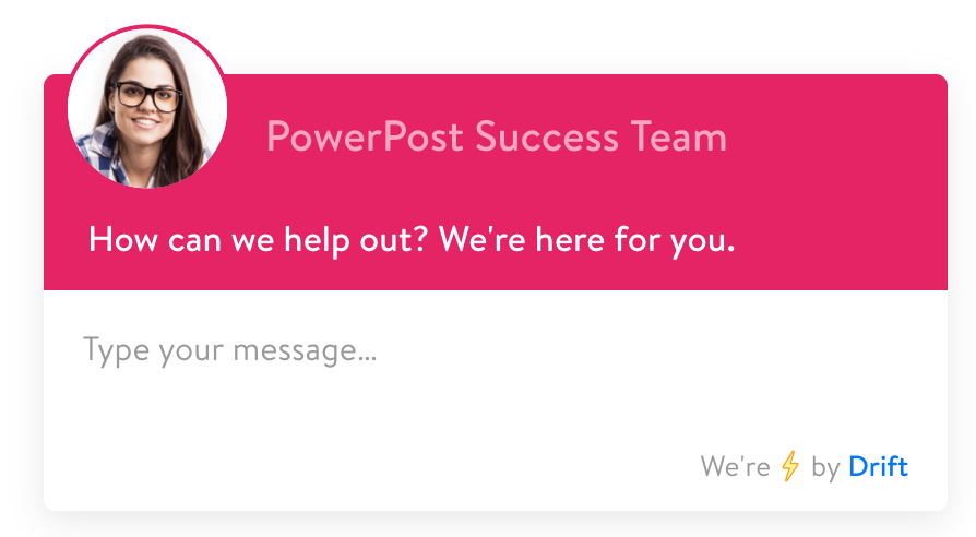 PowerPost chat