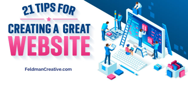 Creating a great website